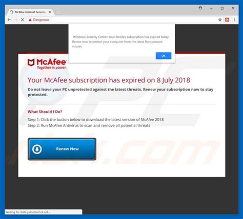 mcafee titanium plan scam.
